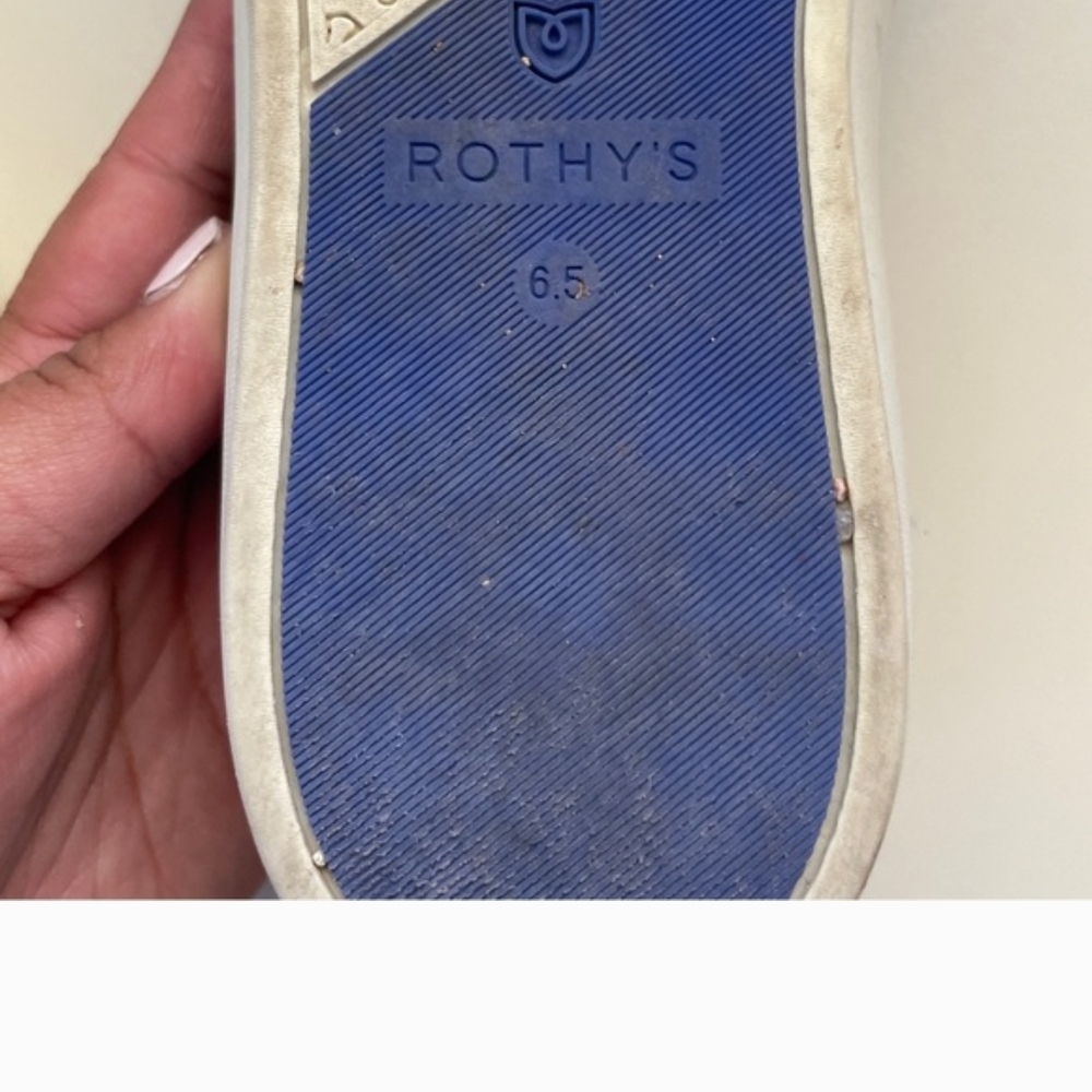 Rothy's Men's Leopard Print Slip-Ons - Picture 2 of 8